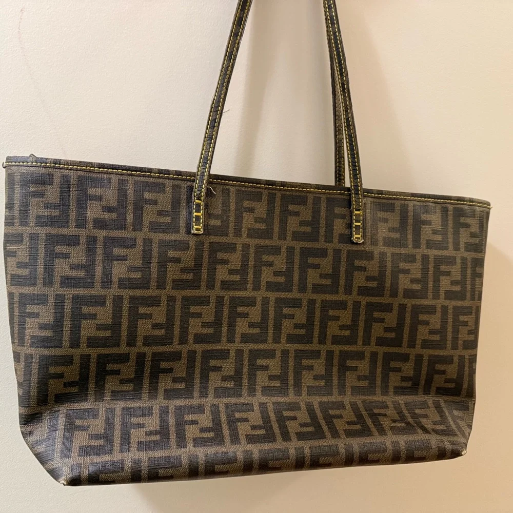 Fendi Zucca Monogram Tote Bag w/ COA - Picture 2 of 12